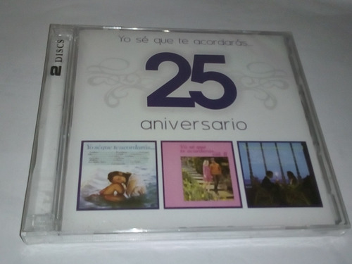 Yo Se Que Te Acordarás 3 Cd 25 Años Varios Artistas 2009 Emi