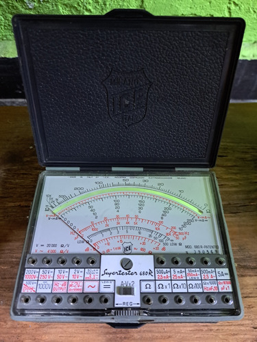 Multimetro Analógico Supertester 680r (antigüedad) (Usado)
