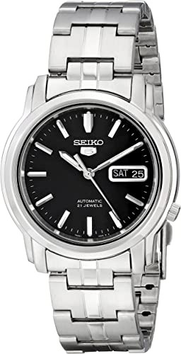 Seiko Snkk71 Reloj Analógico De Acero Inoxidable Plateado