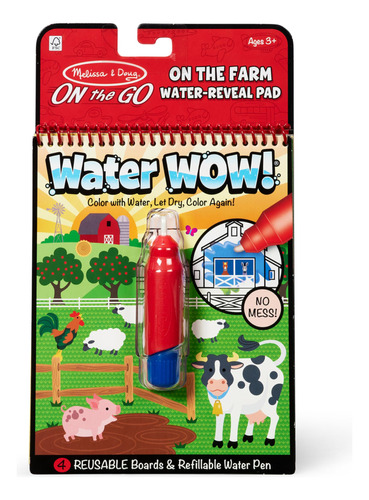 Melissa Y Doug En El Camino Agua Wow  Granja Toy