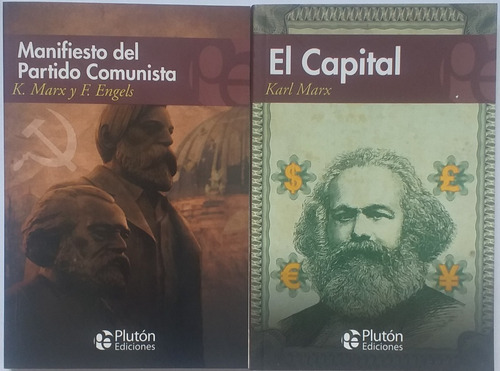 Libros X 2 Karl Marx El Capital Manifiesto Comunista