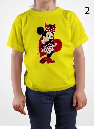 Polera Minnie Mouse / Niño /talla 4 A 12 / Disney