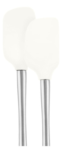 Juego De 2 Mini Espátulas Y Cucharas De Acero Inoxidable