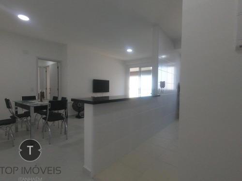 Imagem 4 de 30 de Lindo Apartamento Auto Padrão, Com Vista Para O Mar, Com Dois Dormitórios Sendo Uma Suíte, No Centro Da Cidade. - Ap00073 - 68682009