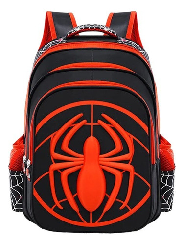 Mochila Escolar Importada Spiderman 3 D Grande L