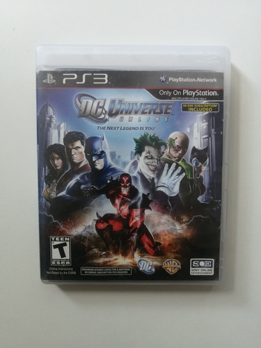 Dc Universe Online Ps3 