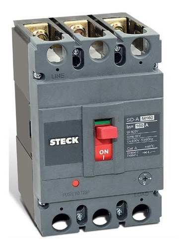 Breaker Caja Moldeada Regulable 3x200-250a Sdam250 Steck