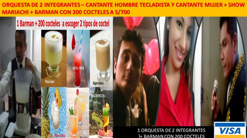 Servicio De Barman, Bartender Con Barra De Bar A Domicilio