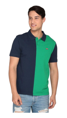 Playera Polo Levi's Para Verde/azul Para Hombre 2959353