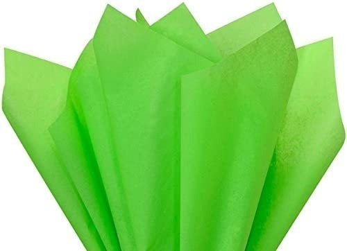 Groovy   Papel De Seda Verde 15 X 20-100 Hojas Premium High 