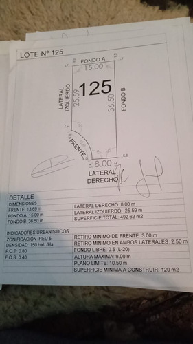 Lote En Fincas De Peralta Ramos