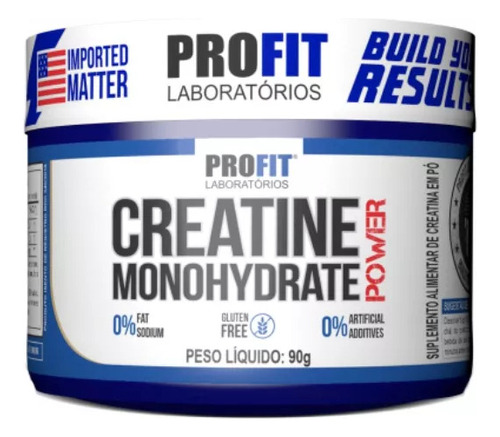 Creatina Profit Monohidratada Monohydrate Power Pote  90g