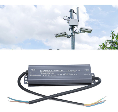Transformador De Alimentação De Luz Led Ip67 À Prova D'água