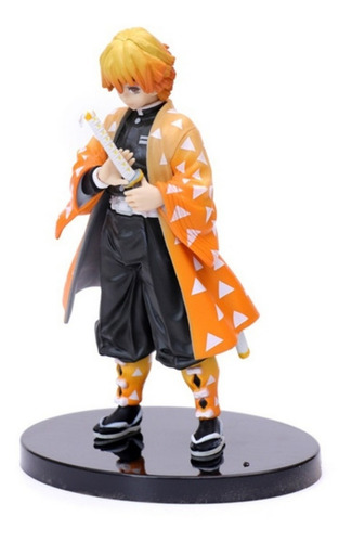 Figura Zenitsu Agatsuma Kimetsu No Yaiba Demon Slayer 15cm