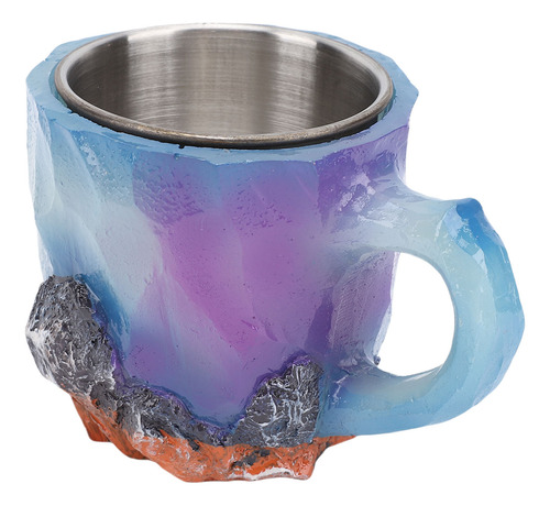 Taza De Café Mineral De Cristal De Gran Capacidad