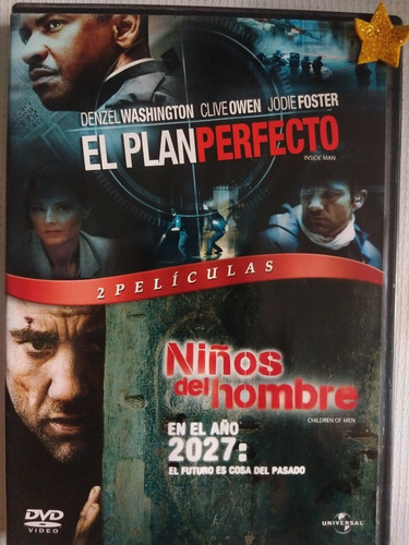 Dvd El Plan Perfecto Niños Del Hombre