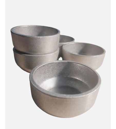 Cazuela Dip  Bowl 6 Cm  Aluminio Mate (pack X 100 Unidades)