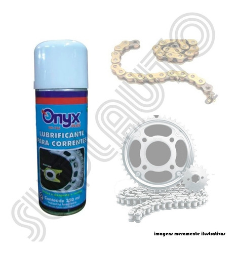 Lubrificante Para Correntes Spray 250ml Onyx On106