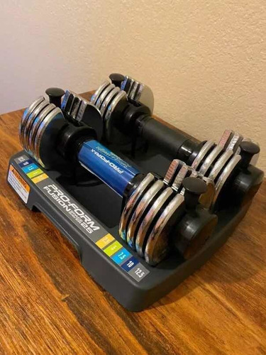 Set 2 Mancuernas Ajustables Proform Space Saver Fitness 25lb