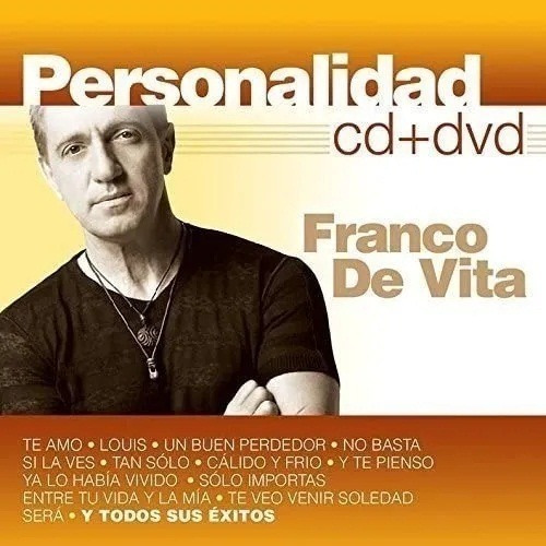 Franco De Vita - Personalidad Cd+dvd Música