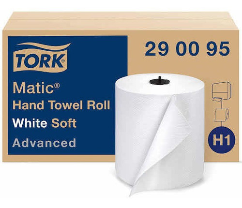 Toalla En Rollo Tork Advanced Matic® 275 Mts Caja Con 6 Pz