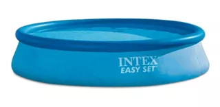 Alberca inflable redonda Intex Easy Set 28143 de 396cm x 84cm 7290L azul