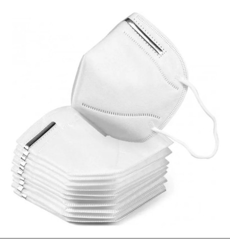 Imagem 6 de 8 de Kit 10 Máscara Respiratória Proteção Pff2 Kn95 Fda Anvisa