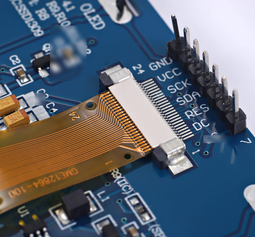 Módulo Oled 2.4 Pulgadas 128x64 Ssd1309 Para Arduino R3