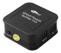 Comprar Splitter De Audio Óptico Digital 1x3 Spdif Optical Trautech
