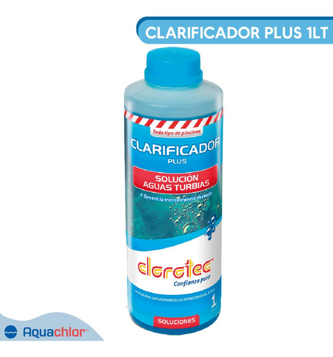Clarificador Plus Para Pileta Agua Turbia Clorotec 1lt