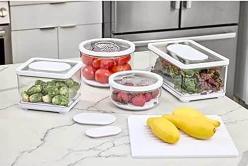 Idesign Id Almacenamiento De Alimentos Frescos, Contenedor G