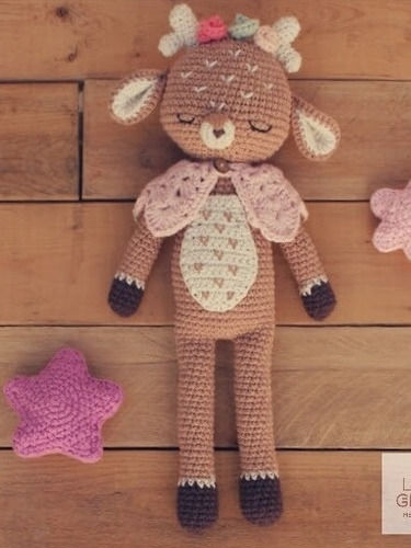 Muñeco Amigurumi/crochet Ciervo