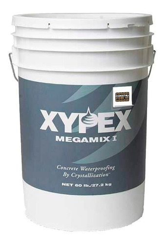 Xypex Megamix 1 Mortero De Reparación 1.6 A 10 Mm, 27 Kg