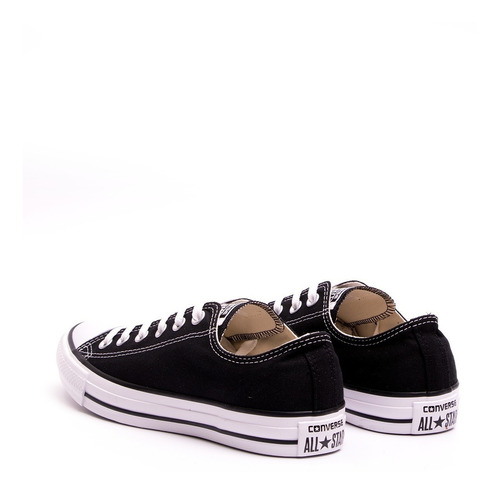 Imagen 3 de 6 de Zapatillas Converse Chuck Taylor Ox All Star Negras Urbano