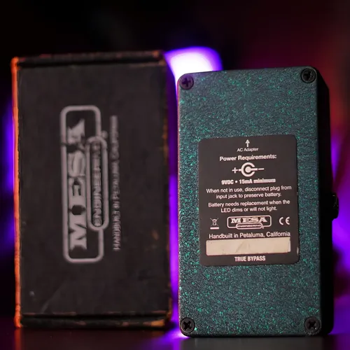 Pedal Mesa Boogie Grid Slammer Overdrive P/ Guitarra