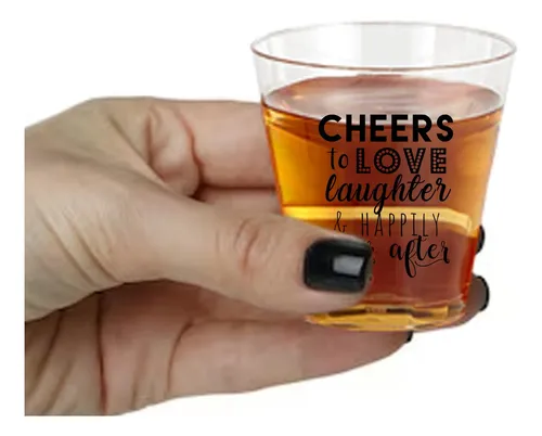 Gasas De Chupito De Boda - Saludos Para Amar La Risa Y Siemp