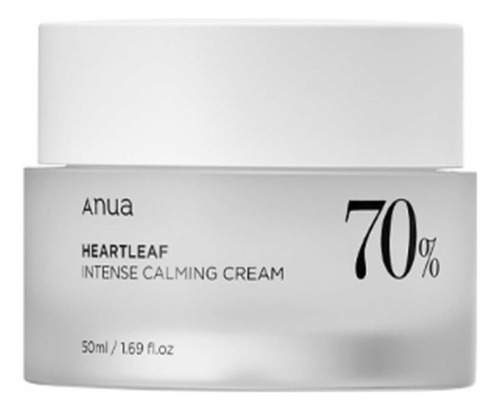 Anua - Heartleaf 70 Intense Calming Cream 50 Ml Momento De Aplicación Día Tipo De Piel Todo Tipo De Piel