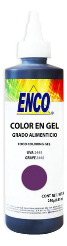 Color Gel Uva Comestible Enco 250 Grs 2445-250