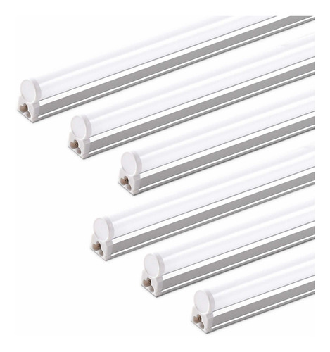 Barrina Lampara Led T5 Integrada De3 Pie 6500 Blanco Luz