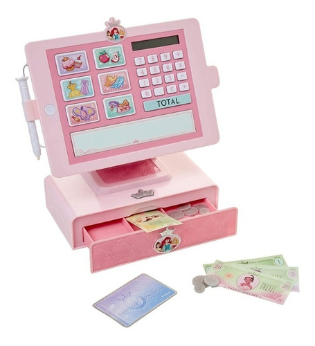 Caja Registradora Disney Princess Con Sonidos Y Frases