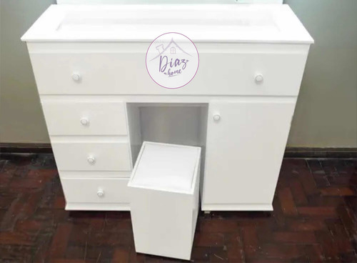 Imagen 4 de 9 de Mueble Maquillador Con Espejo Hollywood Y Luces Incluidas