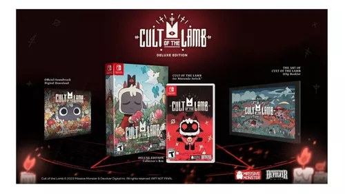 Cult Of The Lamb Deluxe Edition Devolver Digital Nintendo Switch