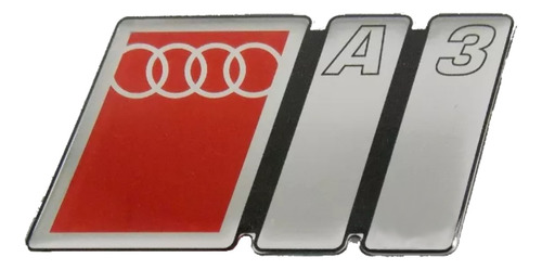 Emblema Adesivo Resinado Audi A3 Res10 Fk