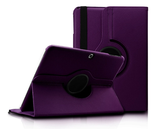 Funda Para Samsung Tab Caballo Volador Giratorio Grado Piel