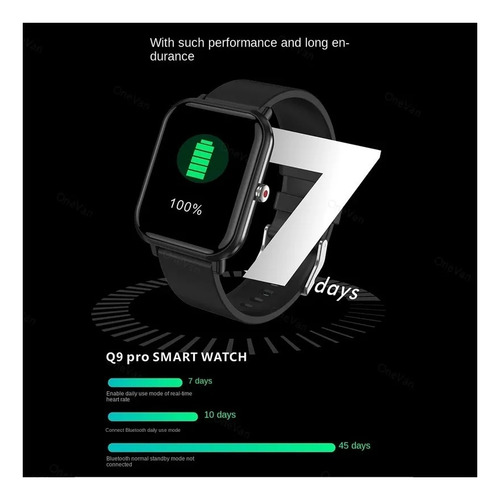 Smartwatch Impermeable Con Monitor De Presión Arterial