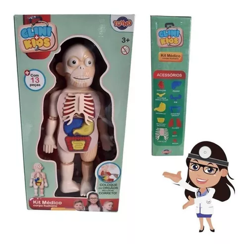 Human Toys - Brinquedo Educacional de Anatomia Humana
