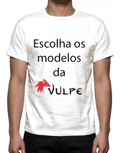 Kit 4 Camisas, Camisetas Estampa Total Modelos Da Vulpe