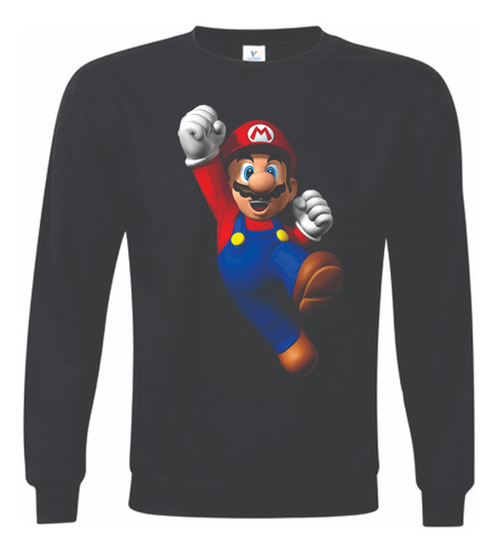 Poleron Polo Estampando Mario Bross