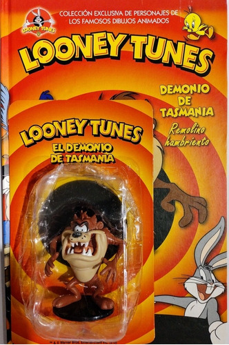 Demonio De Tasmania- Colección Looney Tunes Libro Y Personaj