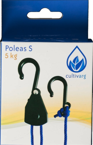 Poleas Cultivarg 5kg Cultivo Indoor Importadas Mobygrow